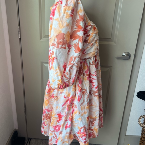 Abercrombie & Fitch Pink and Orange Floral Sundress - Picture 6 of 9